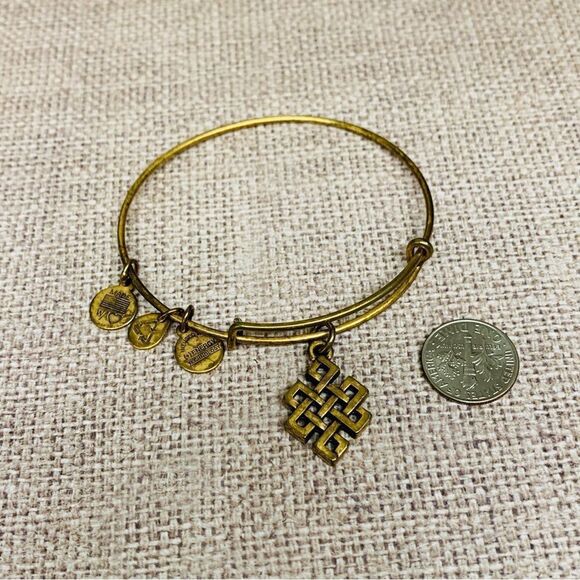 Alex and Ani Celtic Knot Bracelet - Picture 1 of 2